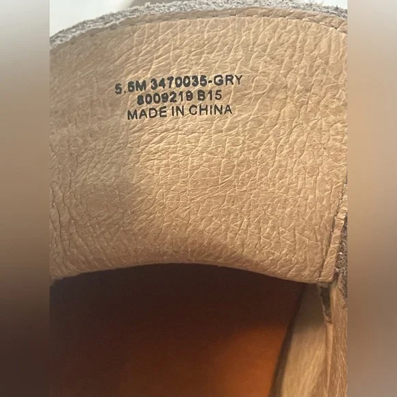 Frye Grayish Taupe Suede Fringe High-Top Boots - Picture 13 of 15